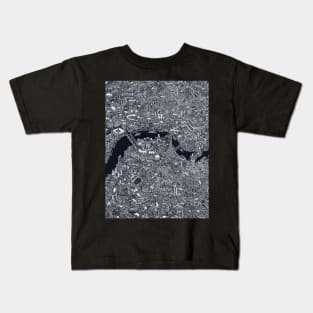 London map Kids T-Shirt